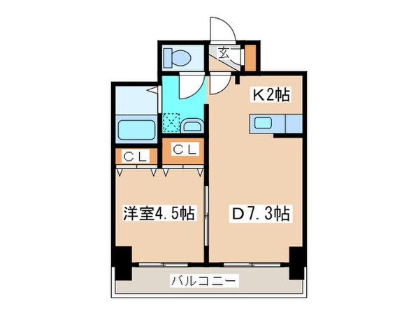 アーク菊水43の物件間取画像